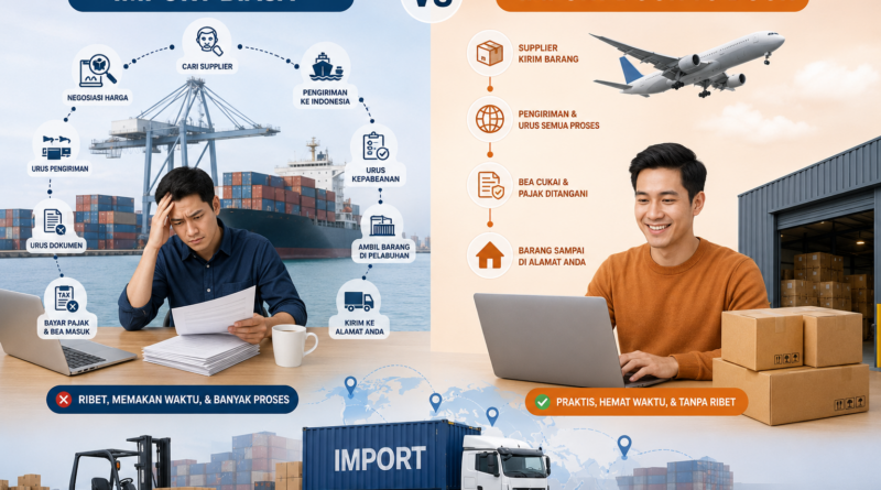Perbedaan Jasa Import Door to Door dan Import Biasa